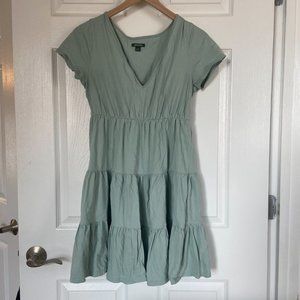 Women's Wild Fable Short Sleeve Tiered Dress